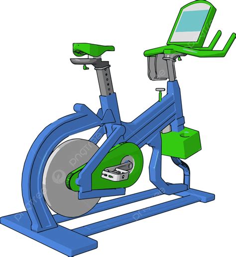Un Ciclo De Gimnasio Vector O Ilustración En Color Gimnasio Estilo De ...
