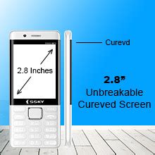 SSKY Reaching life S1000 NEO (Dual Sim, 2.8 Inch Display,1200 Mah ...