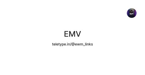 EMV — Teletype