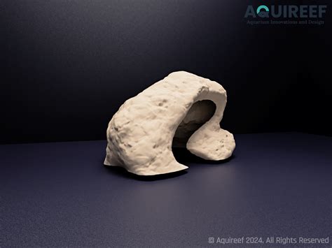 STL file Aquarium, Terrarium Rocky cave 1 🐾 ・3D printer design to ...