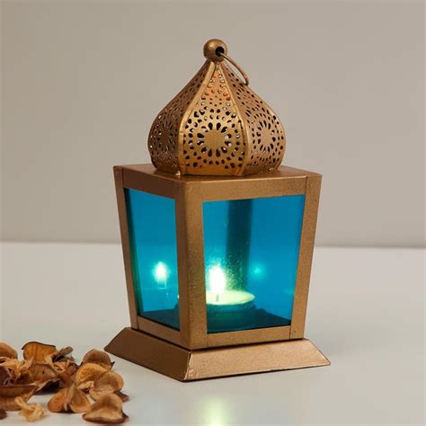Buy Corsica Mystic India Metal Moroccan Lantern from Corsica by Home ...