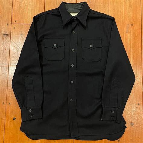 40's "USMMA" Chin Strap CPO Shirts | Pigsty Harajuku