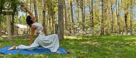 WiseLife TRU Alignment Yoga Mat + Sleek Yoga Strap for Men and Women ...