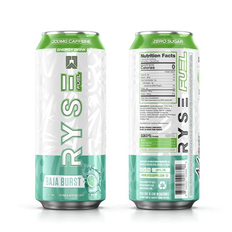 Buy RYSE Fuel Energy Drink | Clean Focus & Intense, On The Go Energy ...