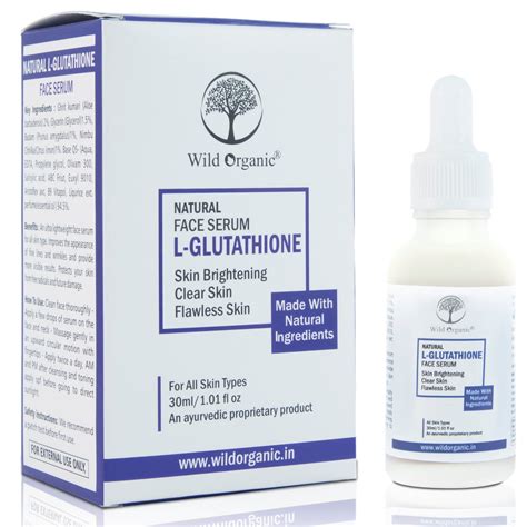 L- Glutathione Face Serum Skin Brightening Clear Skin Flawless Skin 30 ...