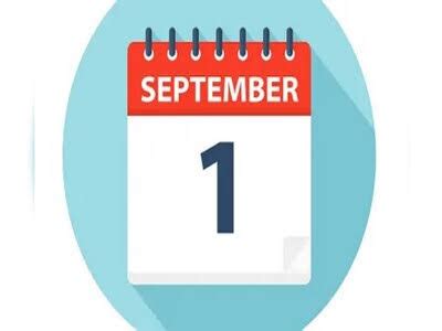 Many important rules going change September complete these tasks today ...