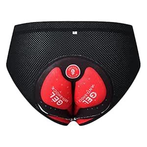 UJEAVETTE MTB Bike Underwear Briefs Undershorts Men Padded Cycling ...
