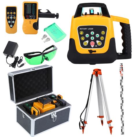 Buy MuGuang Totally Automatic Green Beam Self Leveling Rotary Laser ...