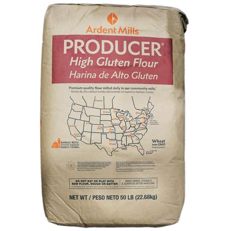 Bulk Producer High Gluten Flour (50 LB Bags) - Wholesale Pricing ...