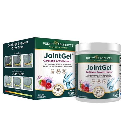 Buy Purity Products JointGel Formula Collagen Peptides + MSM - Supports Joint Flexibility ...