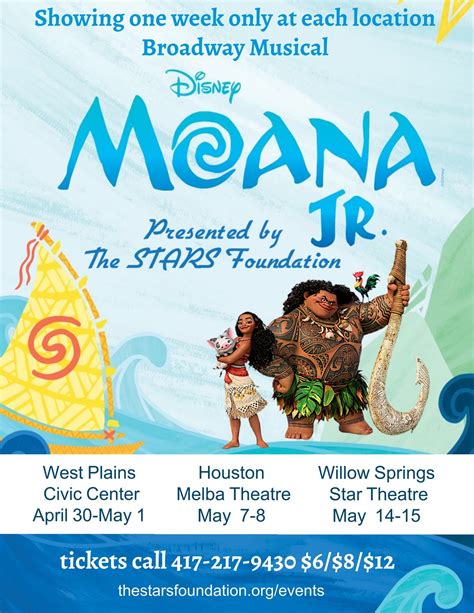 STARS’ Moana Jr. opens Friday | West Plains Daily Quill