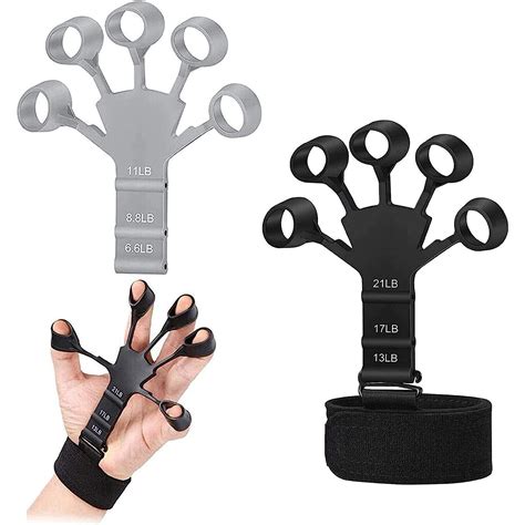 Buy FUNLEY'S Grip Strength Trainer, Finger Strengthener, Extension ...