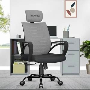 beaatho Verona High Back With Ergonomic Revolving Nylon Office Arm ...