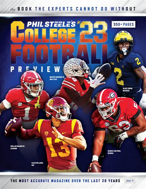 2023 Phil Steele College Football Preview Digital Magazine - Phil Steele