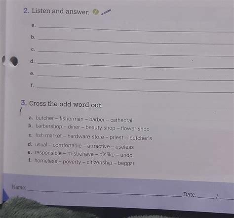 cross the odd word out, homework 160 - Brainly.in