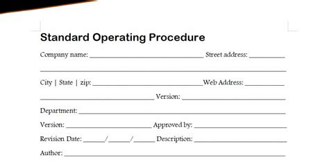 Image result for Process Documentation Template