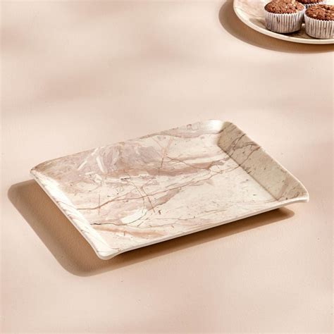 Buy Glen Melamine Printed Serving Tray - 23x17cm from Home Centre at ...