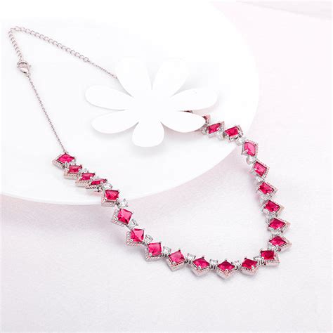 Anushka's Royal Pink Necklace – GIVA Jewellery