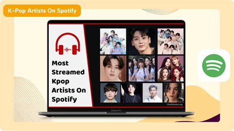 현재 스포티파이에서 가장 많이 스트리밍된 10대 K-Pop 아티스트