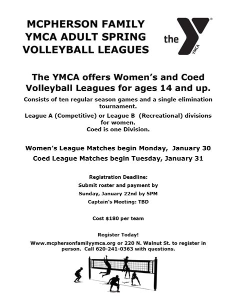 Sports – McPherson, Kansas YMCA | McPherson Recreation Commission