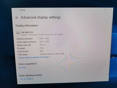 Alienware Aw2521h 24.5 的图像结果