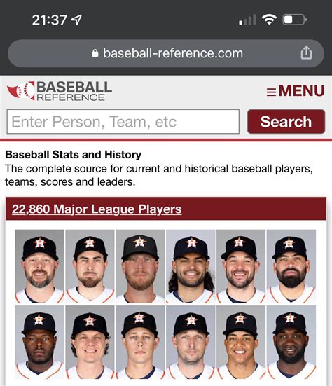 Baseball Reference 的图像结果