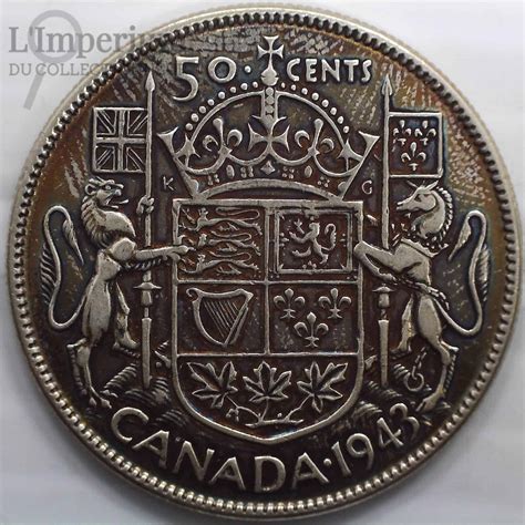 Canada - 1943 50-cents - VF-20 L'Imperium Du Collectionneur
