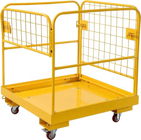 Migoda Forklift Safety Cage 36 x 36 inches, 1200 lbs India | Ubuy