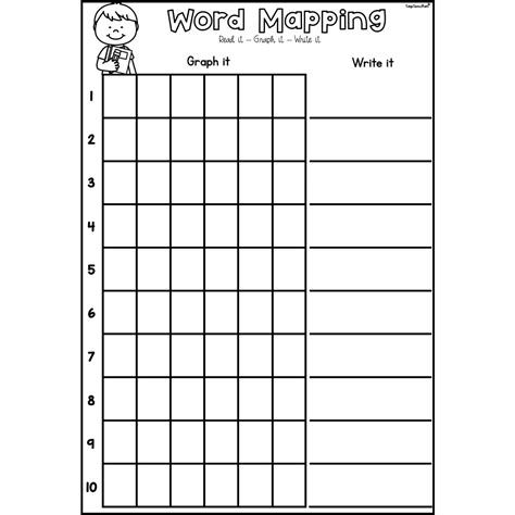 Word Mapping A4 - Top Teacher