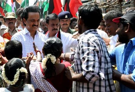 DMK chief M Karunanidhi names son MK Stalin as his political heir ...