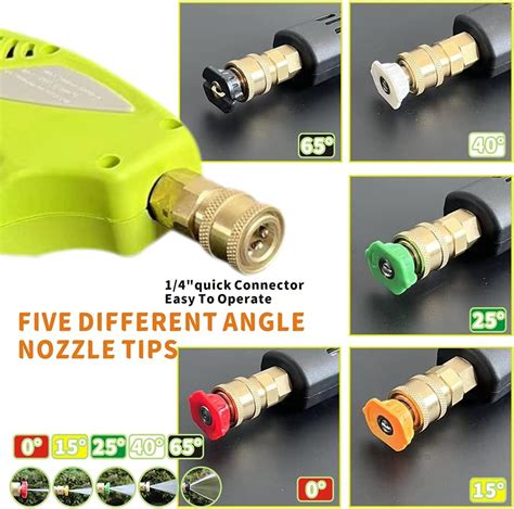 Buy XUNCHI Pressure Washer Gun with Replacement Extension Wand, 5 ...
