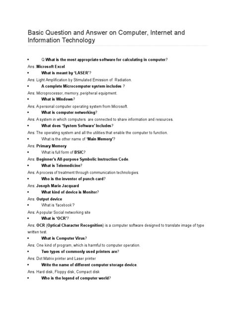 PC Question Answer 的图像结果