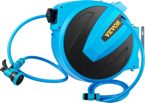 Buy VEVOR Retractable Hose Reel, 12 inch x 75 ft, Any Length Lock ...