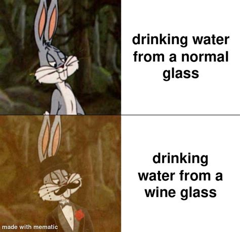 Disappointed Bugs Bunny. Meme. Painting – TH Elek