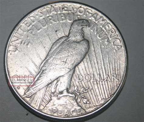 1928 - S $1 Peace Silver Dollar 90% Silver - Actual Photo