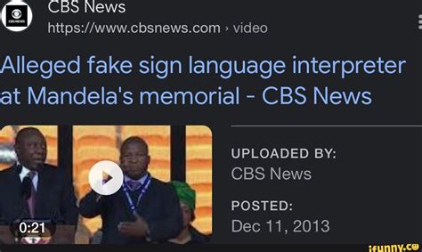 Image result for Fraudulent Sign Language Interpreter