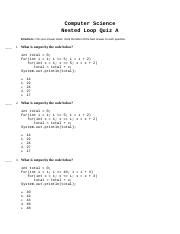 Image result for Nested Loops in Maze Answer Key