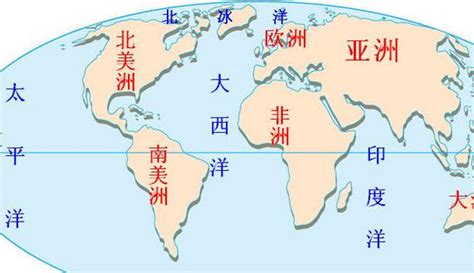 世界七大洲五大洋的英文名称是什么?_百度知道