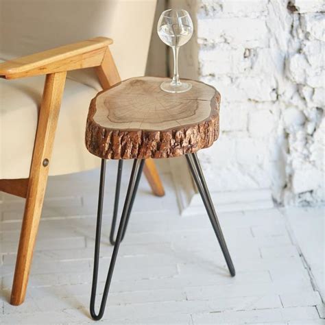 Latest Handcrafts Antique Wooden Round End Table | Sofa Side Table ...