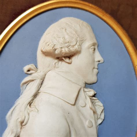 Proantic: Medallion Portrait Of William Temple Franklin (1760-1823) By