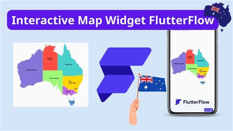 Interactive Map Widget FlutterFlow (Australia)