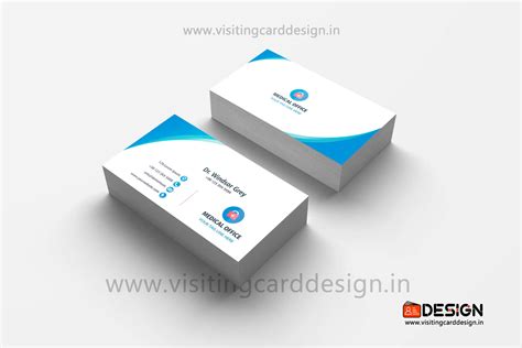 Doctor Visiting Card Design in CorelDraw (CDR)