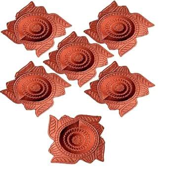 Buy Handmade Traditional Mitti Diya-Deepak-Clay Diya-Terracotta Diya ...