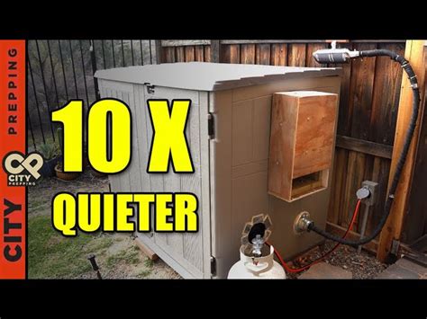 Image result for How to Build a Generator Enclosure