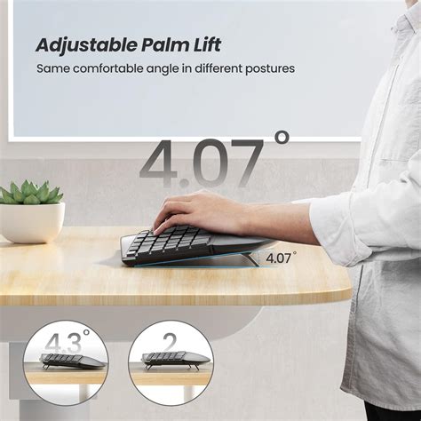 Nulea Wireless Ergonomic Keyboard with Cushioned India | Ubuy