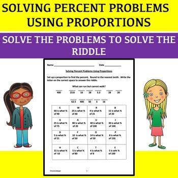 Image result for Solving Percent Problems Using Proportions