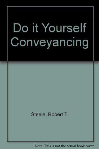 Buy Do it Yourself Conveyancing Book Online at Low Prices in India | Do ...