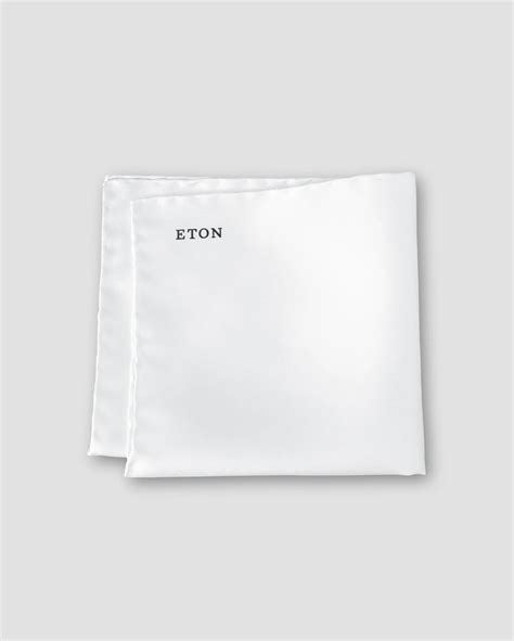 Solid Silk Pocket Square - Eton