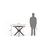 Krishna Wood Decor 4 Seater Wood Round Dining Table 4 Seater With ...