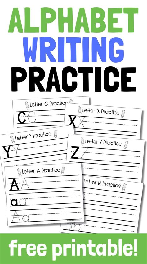 Image result for Alphabet Writing Worksheets Printable